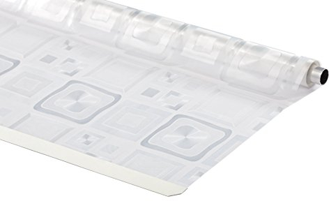 ERSATZROLLE HALB-KASSETTEN DUSCHROLLO 3D QUADRO DESIGN 100x240 cm EINFACHER WECHSEL