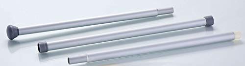 Discounted Cleaning Supplies Mop, Brush, Squeegee 137cm 3 Piece Hygiene Handles Grey - 103565-GY
