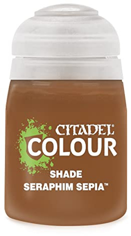 Games Workshop Citadel Seraphim Sepia Paint - Wh Colour - Shade Model Paint - 18ml