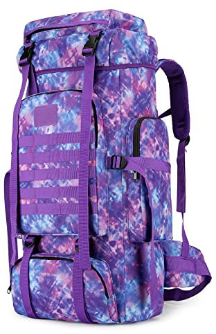 Wanderrucksack für Herren, 70 l/100 l, Camping-Rucksack, Militärrucksack, Molle-Rucksack, 3 Tage Assault Pack zum Klettern
