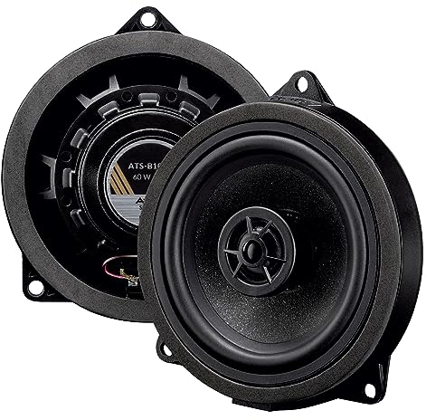 AXTON ATS-B100X – 2-Wege 10 cm Koaxial System, Autolautsprecher kompatibel mit BMW und Mini Fahrzeugen, passgenaues Soundsystem für Türen und Seitenverkleidung, 60 W RMS, 1 Paar