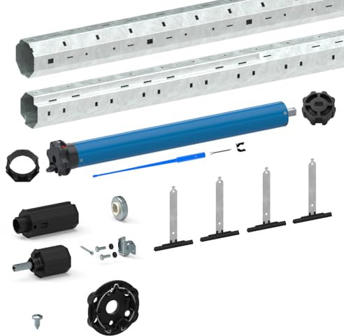 Kit de motorisation filaire pour volet roulant 20 kg - tube OCTO Ø 60 mm - 10 Nm