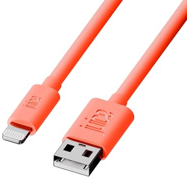 Juice XXL 3m Lightning Cable – Long MFi Certified iPhone Charging Lead, Durable USB to Lightning Cord for iPad & iPhone - Coral