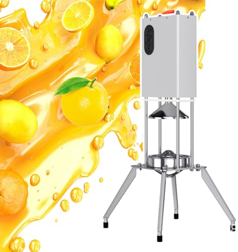 json2xml Exprimidor eléctrico de 58w - Exprimidor Profesional de Zumo de Naranja para Uso Comercial y doméstico, extrae eficazmente el Zumo de pomelos, Naranjas y Limones.