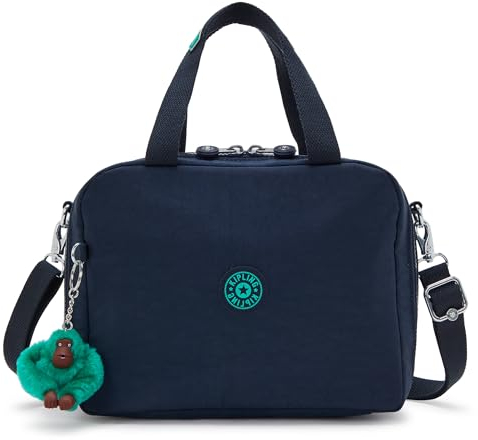 Kipling Miyo - Bolsa para el almuerzo, color azul y verde