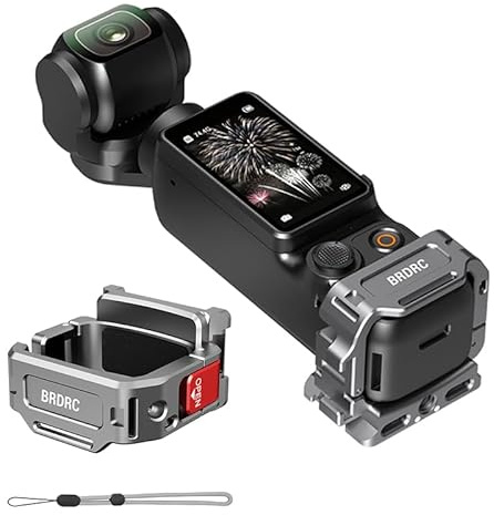 Accessoires d'extension multifonctions adaptés pour DJI Osmo Pocket 3, cadre d'extension multifonctionnel en alliage d'aluminium avec dragonne