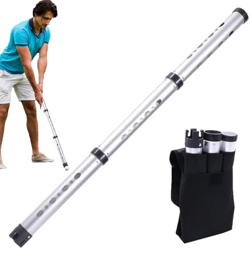 Graveur de balle de golf, dispositif d'outil de collecte de tube en alliage d'aluminium - Balles de golf portables SHAGGER GRAGBER Tube de balle de golf pour hommes mineurs