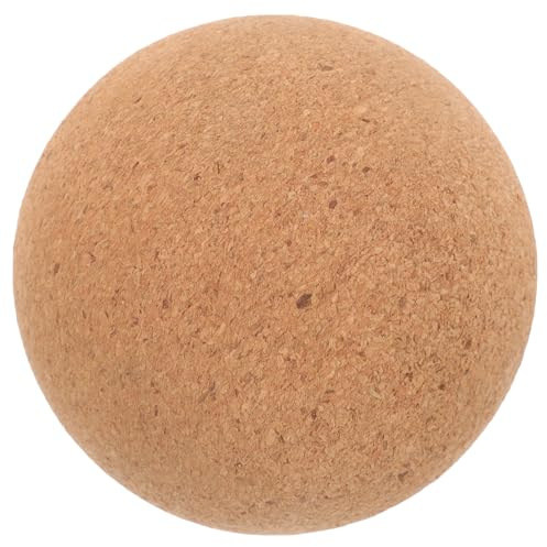 TOGEVAL Yoga Massage Ball aus Kork Rücken Nackenmassageball Praktischer Muskelrollerball für Gym Home Büro für Damen