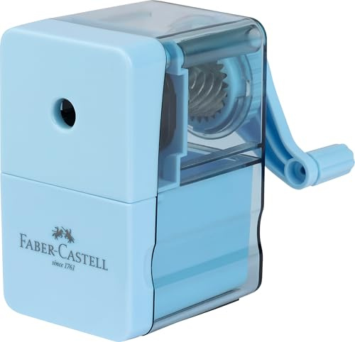 Faber-Castell 180985 – pennvässare med vev, himmelsblå