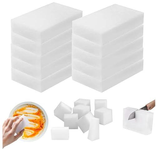 Borrador de Esponja mágico, 100 Uds., Almohadilla de Borrador de Limpieza, 4x2, 4x0, 8 Pulgadas, antiarañazos para Cocina y baño