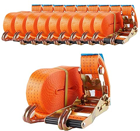 10x Profi Ratschen Spanngurt Zurrgurt 10m 4t 4to 4000kg Set TÜV/GS