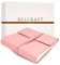 Dolci Babyalbum Leder, Fotoalbum, Elegantes Geschenk mit Geschenkbox, Handgearbeitet in klassischem italienischem Stil, Pink