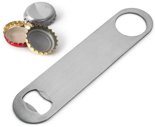 Barware Bar Blade, 18cm Bottle Opener | Heavy Duty Crown Bottle Openers | Professional Duel Version Bar Blades Bottle Opener