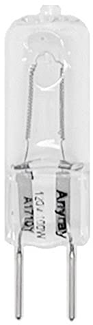 Anyray (5)-Lamps G8 100W 100 Watt 130V T4 Light G8 Bulbs 120V GY8.6 Lamps