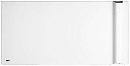 AEG Duo väggkonvektor DKE 150, eluppvärmning energibesparande, 1 500 W för ca 20 m², LCD-skärm, veckotimer, 234825