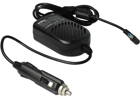 vhbw KFZ-Ladekabel kompatibel mit HP Envy 15-K019NR Notebook | 12V Ladegerät Schwarz 3.34 A
