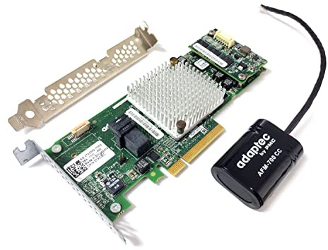 Adaptec Controller Card 2277600-R RAID 8405 12Gb/s PCI-Express SAS/SATA Low Profile MD2 Adapter Brown Box Electronic Consumer Electronics