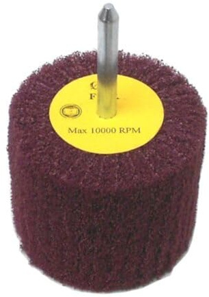 Klingspor NFS 600 Fächerschleifer/Lamellenschleifer | 60 x 50 mm (Schaftdurchmesser: 6 mm) | 1 Stück | Körnung: fine (P240) / fein