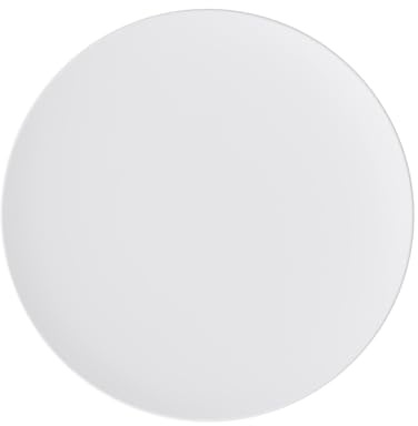 Villeroy & Boch Signature MetroChic blanc assiette de présentation et plat à tarte, diamètre 33 cm, blanc