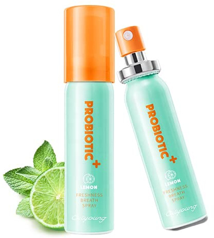 YXMGC Breath Spray for Bad Breath Fresheners Mouth Spray Mint Oral Care Health Spray for Dry Mouth With Surprise Gifts, 0.5 fl.oz/Bottle (Pack of 2)