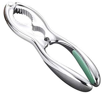 FOZCJS Cascanueces Multifuncional Herramienta for pelar Apagado Cascanueces Avellana alicates Doble Pinza desgranadora Tuerca de la Nuez Alicates Rompenueces