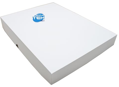 SIMPLETEK - Scatola Universale per Tablet e Notebook fino a 13 | Con Alloggiamento Accessori | Ideale per E-Commerce