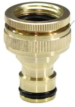 Conector rápido de grifo de latón de 1/2'', 3/4'' y 1'', adaptador de acoplamiento de manguera de cobre de 16 mm y 20 mm, herramienta de reparación de tuberías de jardín, accesorios para pistola de r