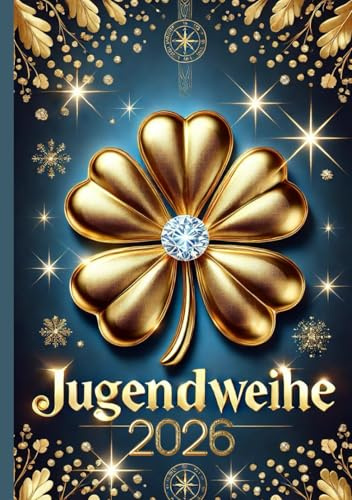 Mein Gästebuch Jugendweihe Kleeblatt: Ein besonderes Geschenkbuch für Mädchen und Jungen zur Jugendweihe für Glückwünsche und Worte der Gäste an die ... Ein schönes Jugendweihe Album zum Verschenken