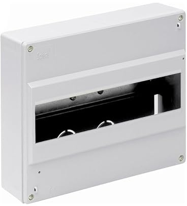 Box mit 12 Elementen, mit ICP-freier Oberfläche und Estrich, perfekt für die effiziente Aufbewahrung und Organisation von Werkzeugen und Komponenten.
