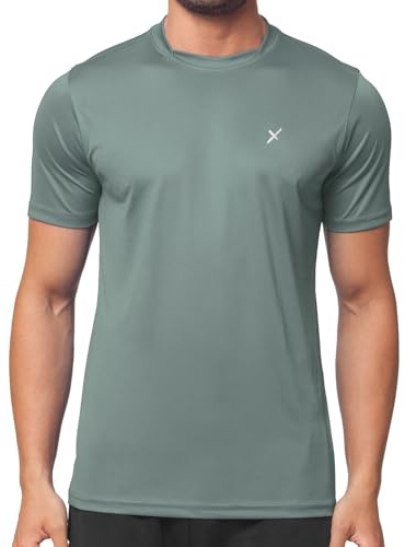 CFLEX Sportskjorta för män, fitness, t-shirt, sportkläder, kollektion, bensin, S