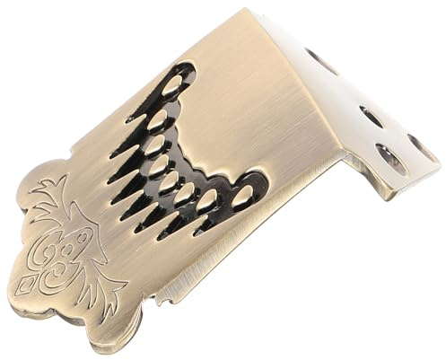 UPKOCH Corda accessori per mandolino cordiera del ponte del mandolino parti della cordiera del mandolino Parti di mandolino accessori per strumenti ponte cordiera mandolino Metallo