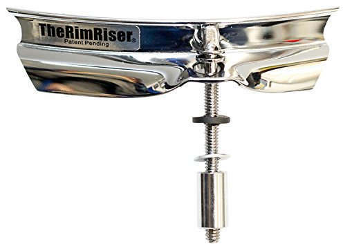 Die RimRiser rru1310ch Kreuz Stick Performance Enhancer Snare Drum Head, chrom
