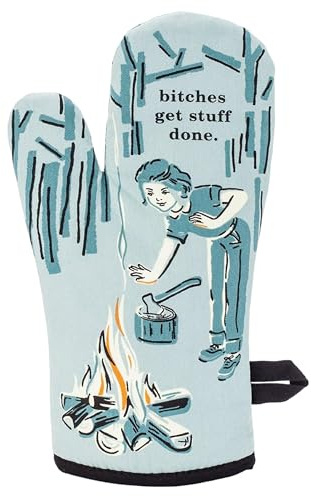 Blue Q Bitches Get Stuff Done Oven Mitt
