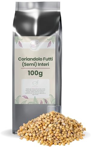 PATRIZIO BRESEGHELLO - Coriandolo Semi Convenzionale 100 g - Semi di Coriandolo per Infusi e Tisane 100% Naturali - Per Favorire il Benessere Digestivo