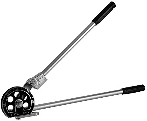 Tube Bender Tool 5/8'' (16mm) 180 Degree Manual Tubing Bender Heavy Duty Pipe Bender for Brass Aluminum Pipe