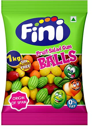 Macedonia Gomme da Masticare a forma di frutta - Fini Kg 1