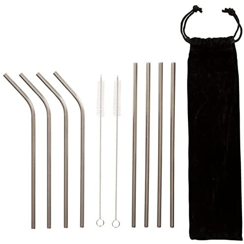 Foreverstraw Stainless Steel Straws - 8 Pack - NOT APPLICABLE EACH