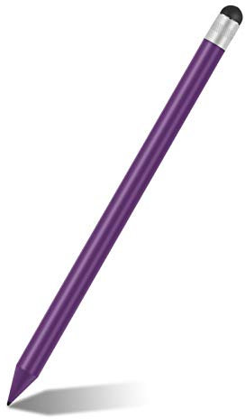 Penne Stilo Touch Screen, Stylus Pen e Pencil 2 in 1 Penna Tablet Screen Capacitiva Capacitivo Digitale Universale Matita Alta Precisione Dispositivi Pennini Pennino per iPhone Blackberry HTC (Viola)