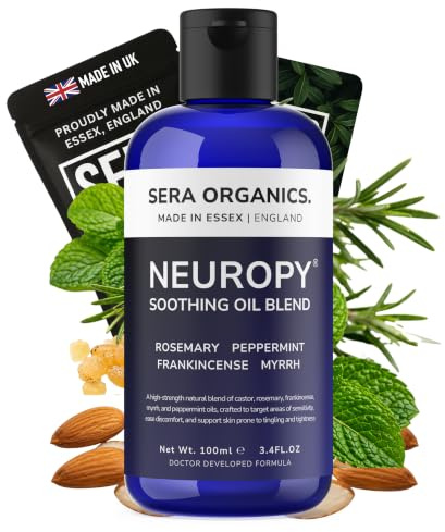 Neuropathy Soothing Oil for Feet, Hands & Legs – Natural Massage Oil 100ml