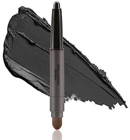 Boobeen Root Touch-Up Hairline Shadow Stick, Haarwurzel-Concealer für schütteres, graues Haar, als Augenbrauenstift und Gesichtskonturenstift verwendbar, langanhaltend