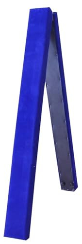 Schwebebalken 6,9 Fuß Lang Zusammenklappbar Schwebebalken, Tragbar Gymnastik-Bodenbalken Ausrüstung Mit Rutschfestem Boden & Wildlederbezug, Für Training/ Praxis/ Profi Heimtraining ( Color : Blue )