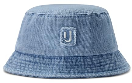 Johnny Urban Fischerhut Herren & Damen Blau - Bob - Anglerhut für Sommer Festival Urlaub - S/M -Stylischer Bucket Hat aus Baumwolle - Hut mit eingenähtem Schweißband