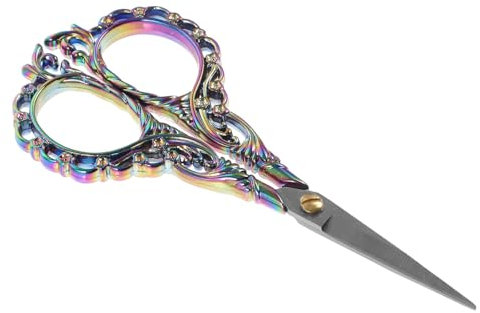 STOBOK Vintage Nähschere Aus Rostfreiem Edelstahl Kleine Spitze Haushaltsschere Für Präzise Schneidearbeiten Multifunktional Für Handarbeit Stickerei Und Basteln Geeignet