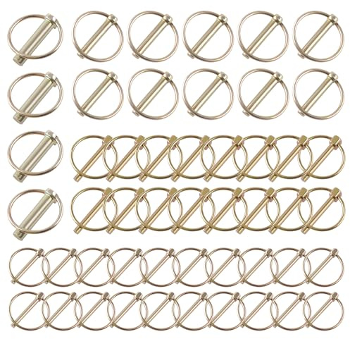 50Pcs pins for Trucks Trailers Tractors Mowers 3 Point Accessories