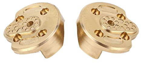 EVTSCAN Contrepoids de Roue délicate en Laiton RC Axial 1/18 UTB18 Capra Gold
