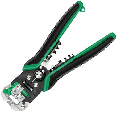 Pince à dénuder automatique - Réglage de 10 AWG à 24 AWG - Avec ressorts - Outils de dénudage de câbles professionnels