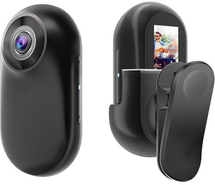 B-Qtech Mini Body Camera Wearable Action Body Cam HD 1080P Body Worn Camera