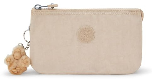 Kipling Creativity L Monedero Grande, Bolsas, Estuches, Sparkled Beige (Beige)