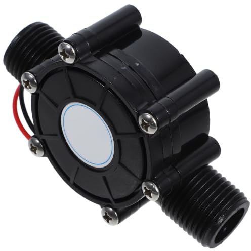JEWEDECO Microgenerador de Turbina de Agua Portátil de 5v Dc Instalación Fácil y Cuerpo de Plástico para Exploración y Camping al Aire Libre