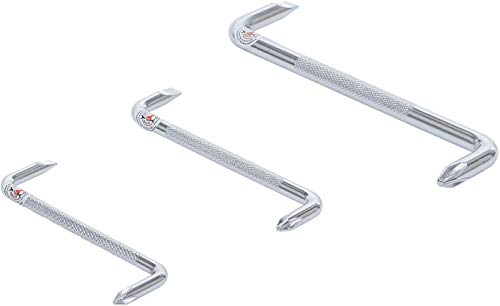 BGS Do it yourself Set di cacciaviti angolari, con intaglio/inclinazione a croce, 3 pezzi. 7982